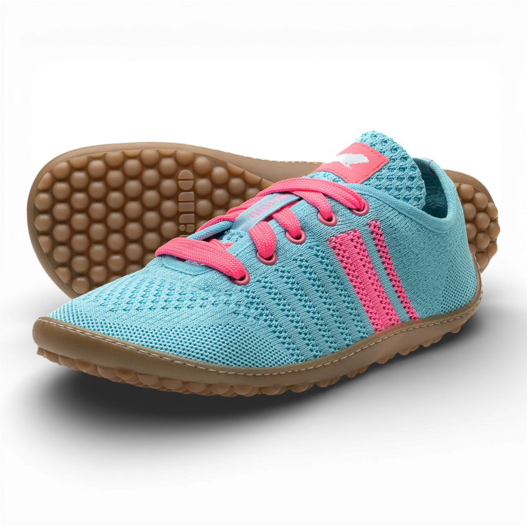 Leguano barefoot shoes sneakers Caribeo (flexible sole, pure barefoot feeling) blue